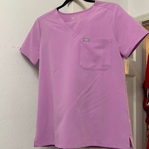 DUSK FIGS SCRUB SET. XS top and XS jogger pants